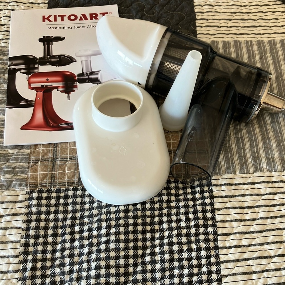 KITOART masticating juicer attachment
